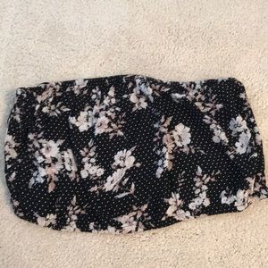 Floral printed bandeau